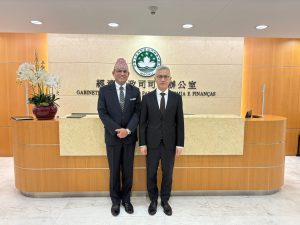 चिनियाँ नेता र नेपाली महावाणिज्यदूतबीच मकाउमा भेटवार्ता