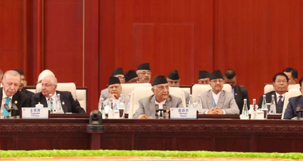 नेपाललाई एससीओ सदस्यताका लागि प्रधानमन्त्री ओलीको आग्रह (सम्बोधनको पूर्णपाठ)