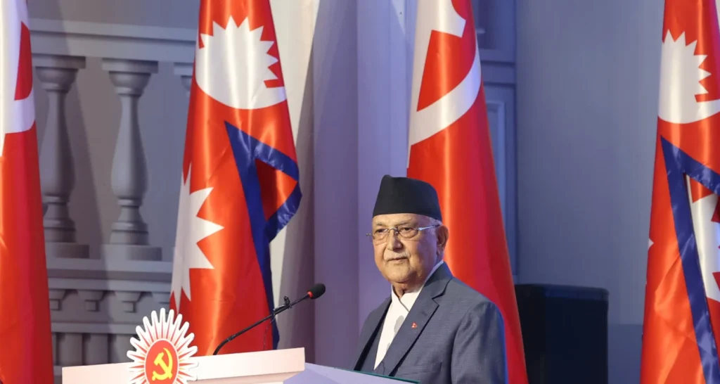 ओलीद्वारा बहुलता र विविधता समायोजित ‘नेपाली विशेषताको समाजवाद’ को प्रस्ताव