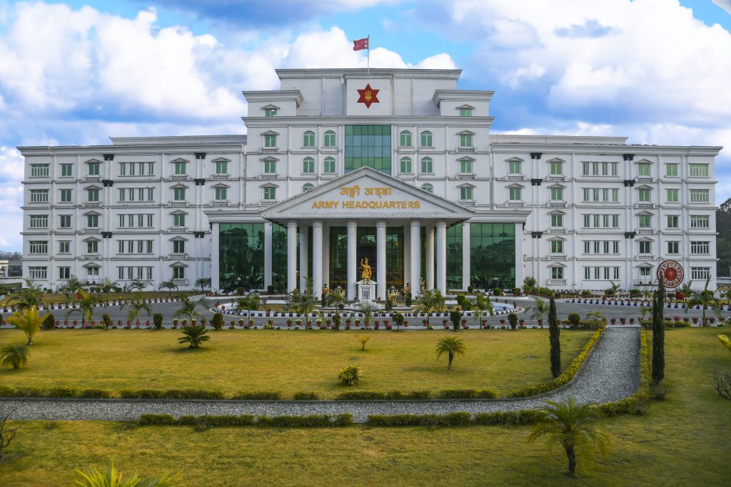 निर्वाचनका सुरक्षाका लागि  एक महिनाअघि सेना मैदानमा, तेस्रो सुरक्षा घेराको जिम्मेवारी