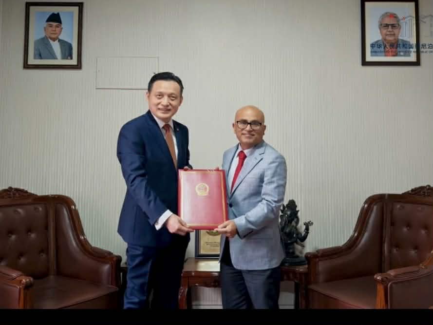चिनियाँ राजदूत चाङले १२ फागुनमा बुझाउनेछन् राष्ट्रपतिसमक्ष ओहोदाको प्रमाणपत्र