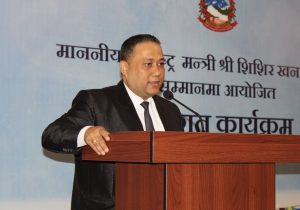 चीनको विकासबाट नेपालले लिनसक्ने लाभबारे नेपाली समुदायसँग परराष्ट्रमन्त्रीद्वारा सुझाव माग